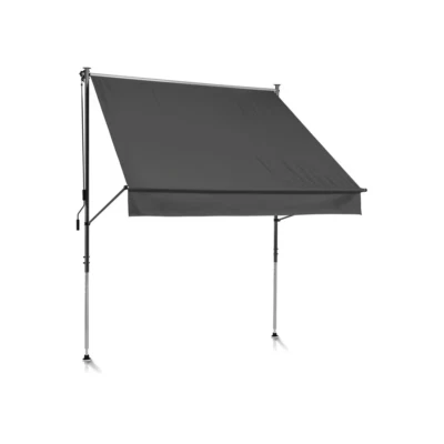Florabest Klemmmarkise Markise Sonnenschutz 300 x 220-310 cm anthrazit Balkon
