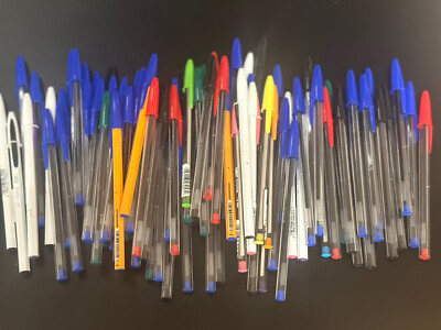 BIC Kugelschreiber Cristal Original, 85er Pack Gemischte Farben 