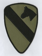 1st  CAVALRY DIVISION "Patch" Subdued - Twill (Reproduction - Vietnam War)