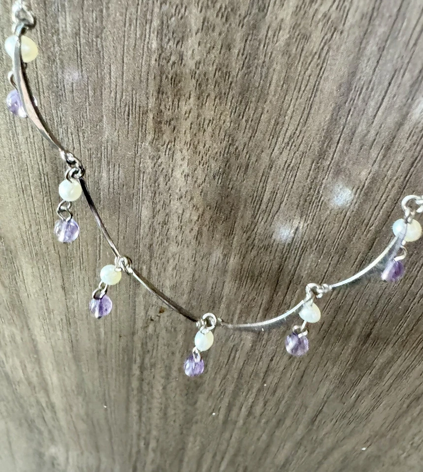 collar plata mujer Foto 3 de 4