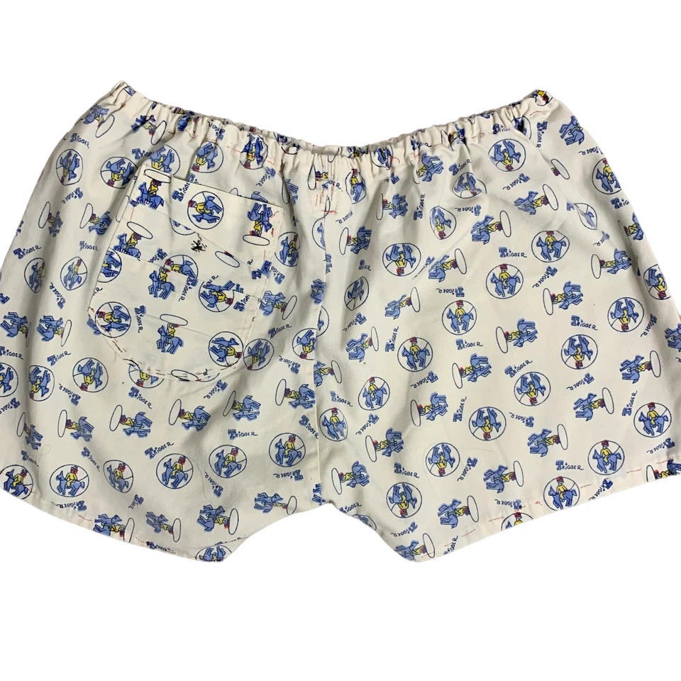 2 pares de pantalones cortos vintage años 50 hechos a mano para mujer blancos medianos Roy Rogers Trigger Foto 3 de 4