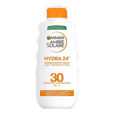 Garnier Ambre Solaire Sonnenschutzmilch Sonnencreme LSF 30 Shea Butter 200 ml