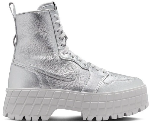 Jordan 1 Brooklyn High Metallic Silver W