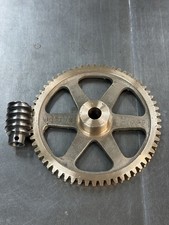 BOSTON GEAR MATCHING BRONZE WORM GEAR SET 16 PITCH 60 TEETH 60:1 RATIO G1048
