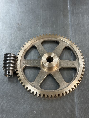 BOSTON GEAR MATCHING BRONZE WORM GEAR SET 16 PITCH 60 TEETH 60:1 RATIO G1048