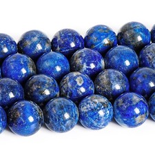 Genuine Natural Blue lapis lazuli Beads Grade AA Gemstone Loose Beads 8MM 10MM