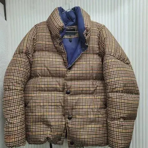 Checked Pattern Padded Jumper Men - image 4
