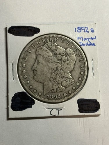 1892-S Morgan Silver Dollar VF Better Date