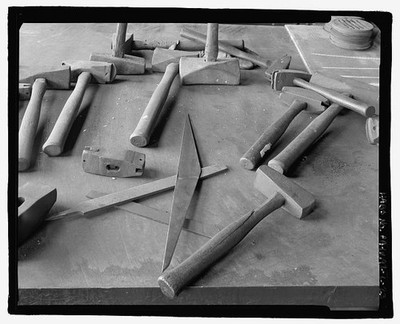 Tacony Pennsylvania 1900s Metal Smith Tools Disston Precision Hammer Anvil