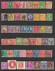 USA United States Stamp Packet Lot of 47 Old Stamps off paper US Collection used