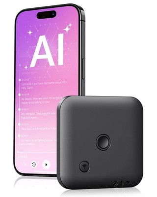 FoCase Note AI Voice Recorder, Transcribe & Summarize, Translation, APP Black 