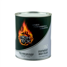 High Teck Products 77062-1 Lightweight Body Filler, 1 gal, Gray, Paste, 1.46 lb/