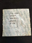 Elgin Factory Balance Staff for 16s B. W. Raymond, Pivot 10, No. 2532C