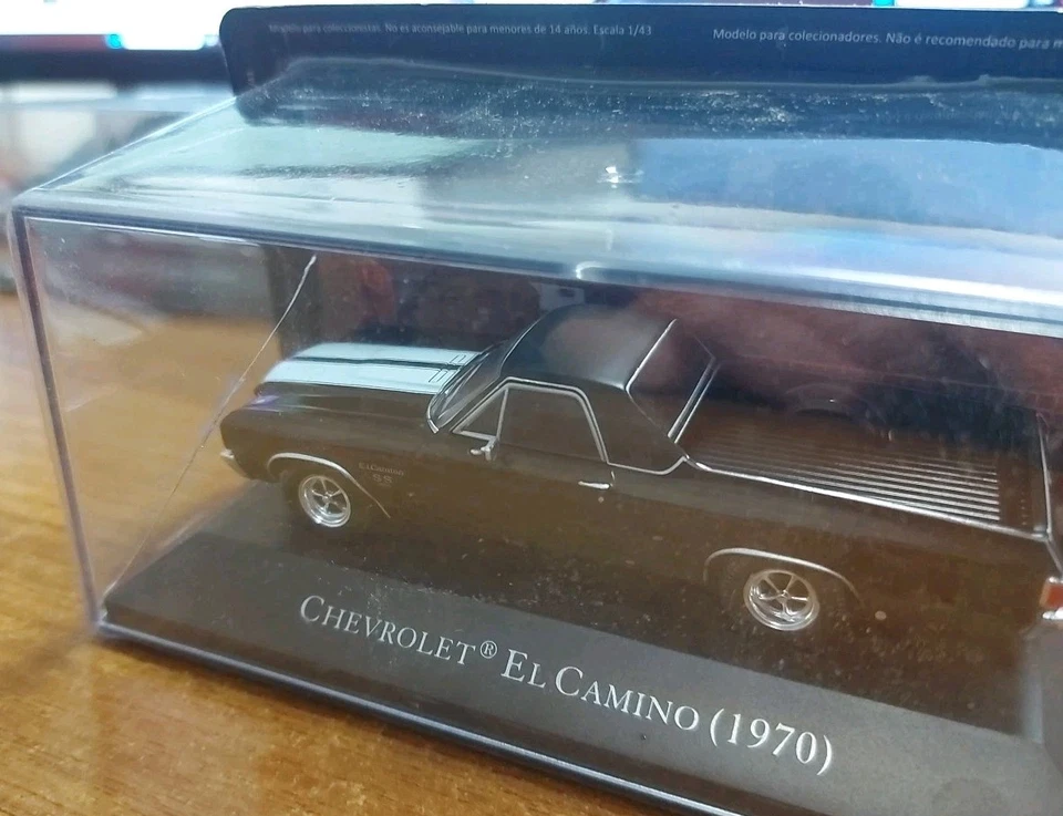 Modellino American cars 1:43 CHEVROLET EL CAMINO (1970) diecast TECA RIGATA - Immagine 3 di 3