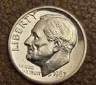 1963 ROOSEVELT DIME Coin condition VERY GOOD (see photos) Circulated PROOF