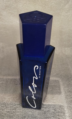 United Colors of Benetton For Men COLORS Blue Cologne Spray Bottle 3.3oz EMPTY