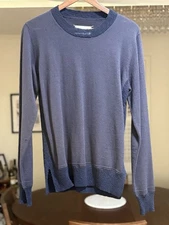 Maison Martin Margiela Men’s Navy Sweater Size 10 100% Authentic Rare