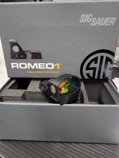 SIG SAUER SOR11600 Romeo1 1x30mm Mini Reflex Sight, 6 MOA Red Dot