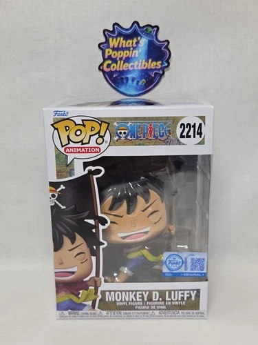 Funko Pop! Vinyl: One Piece - Monkey D. Luffy Exclusive #2214 Ships W/ Protector