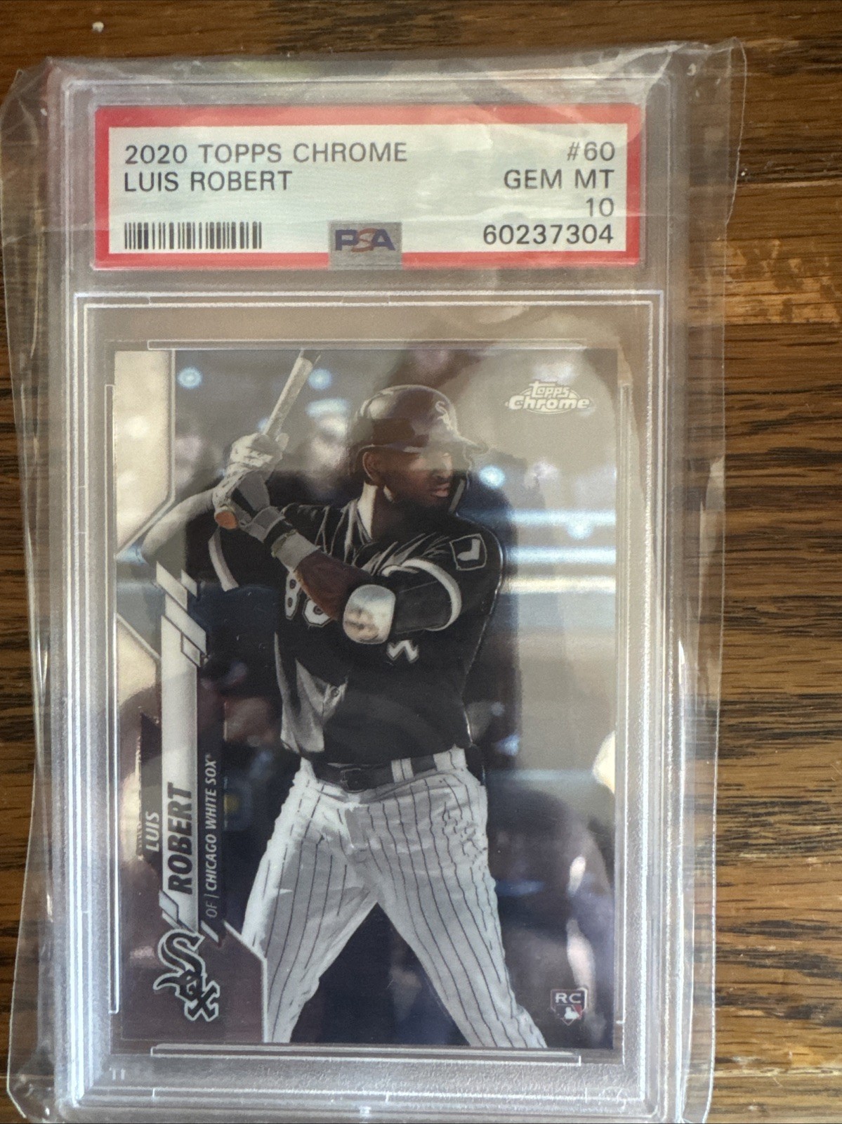 2020 Topps Chrome - Luis Robert #60 Refractor (RC)