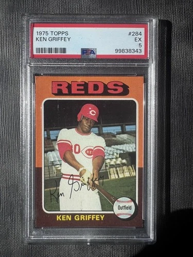 1975 Topps - Ken Griffey Sr. #284 PSA 5