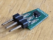2PC AO3401A P-MOSFET with 2.54mm SIP Pins for Breadboard Prototyping ThruHole US