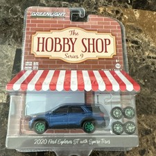 Greenlight 1/64 2020 Ford Explorer ST with Spare Tires Car Model Green Machine