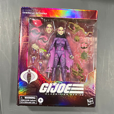 Hasbro G.I. Joe Classified Series Cobra-La Pythona Figure w Alt Head Snake