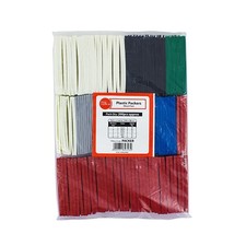 Timco 200 x Flat Plastic Mixed Packers Window Wedges & Glazing Spacers Shims Set
