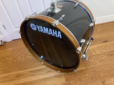 Yamaha DP Series 22" x 16" Bass Drum Kick Drum Black Complete With Spurs