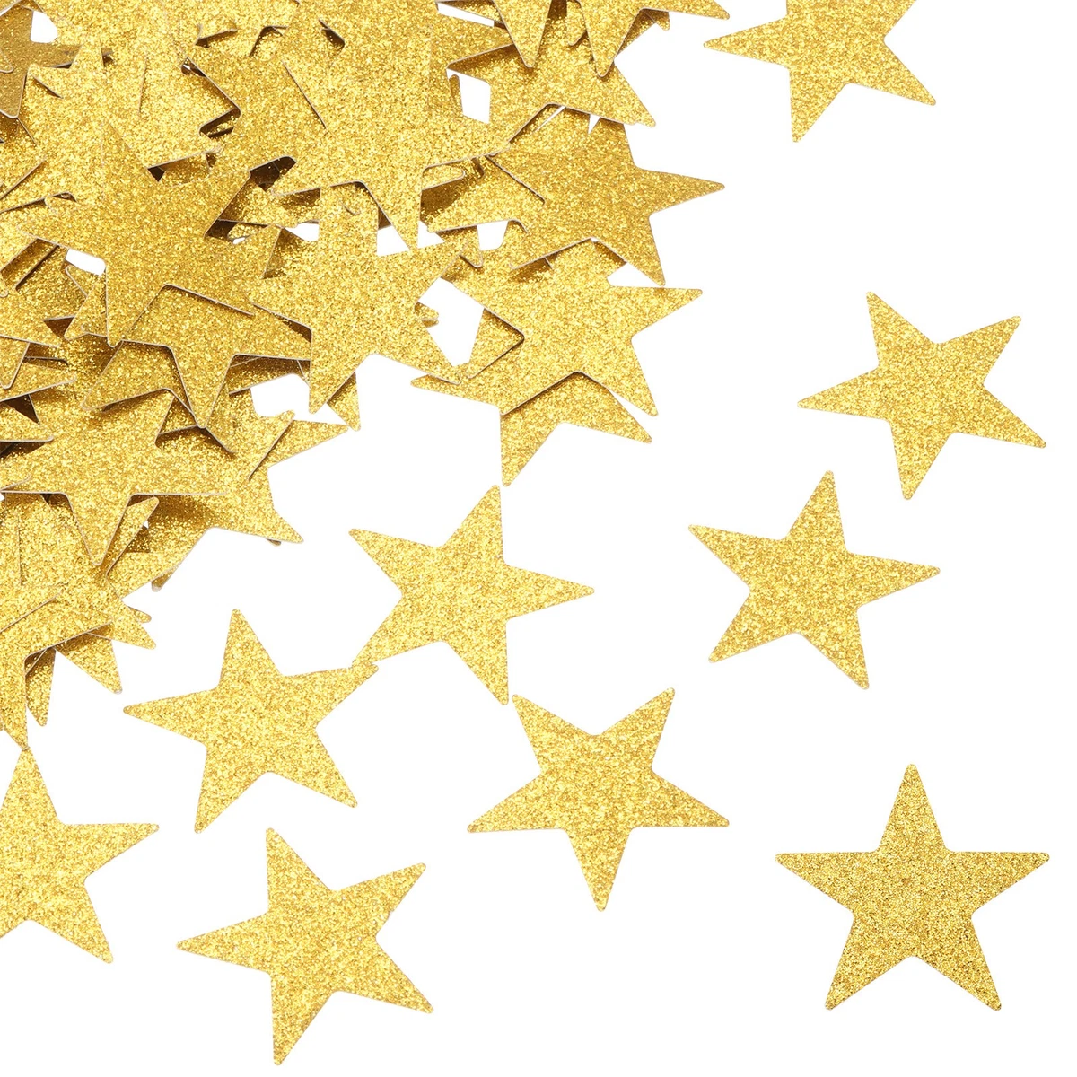 BTORER - 6000 coriandoli a forma di stella, glitter blu metallizzati, paillettes da 6 mm per compleanni, matrimoni, feste, Halloween, decorazioni