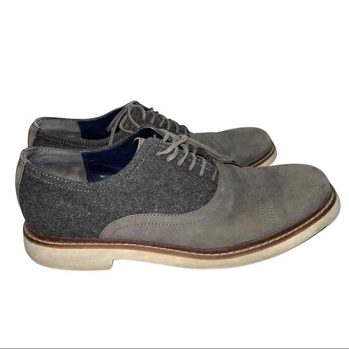 Cole Haan Men's Gray Two Tone Oxford 
