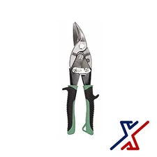 10" Aviation Tin Snip Right (Green) by X1 Tools