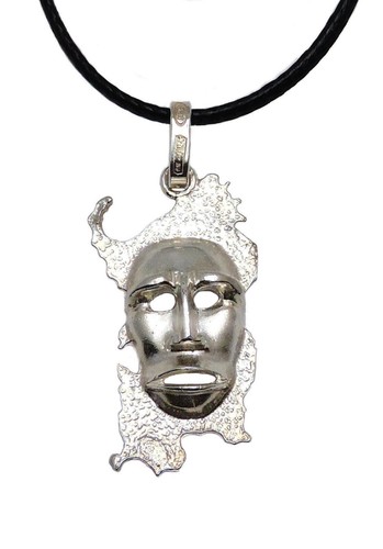 Collana filigrana sarda argento rosa e giallo - Gioielli Piluzza