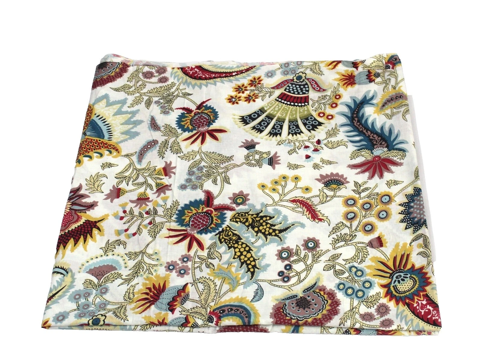 Paisley Upholstery White Craft Fabrics