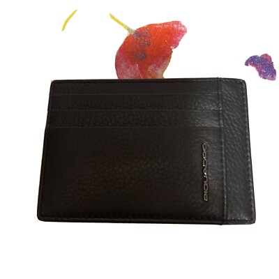Kreditkartenetui PIquadro PP2762MORS SCHWARZ