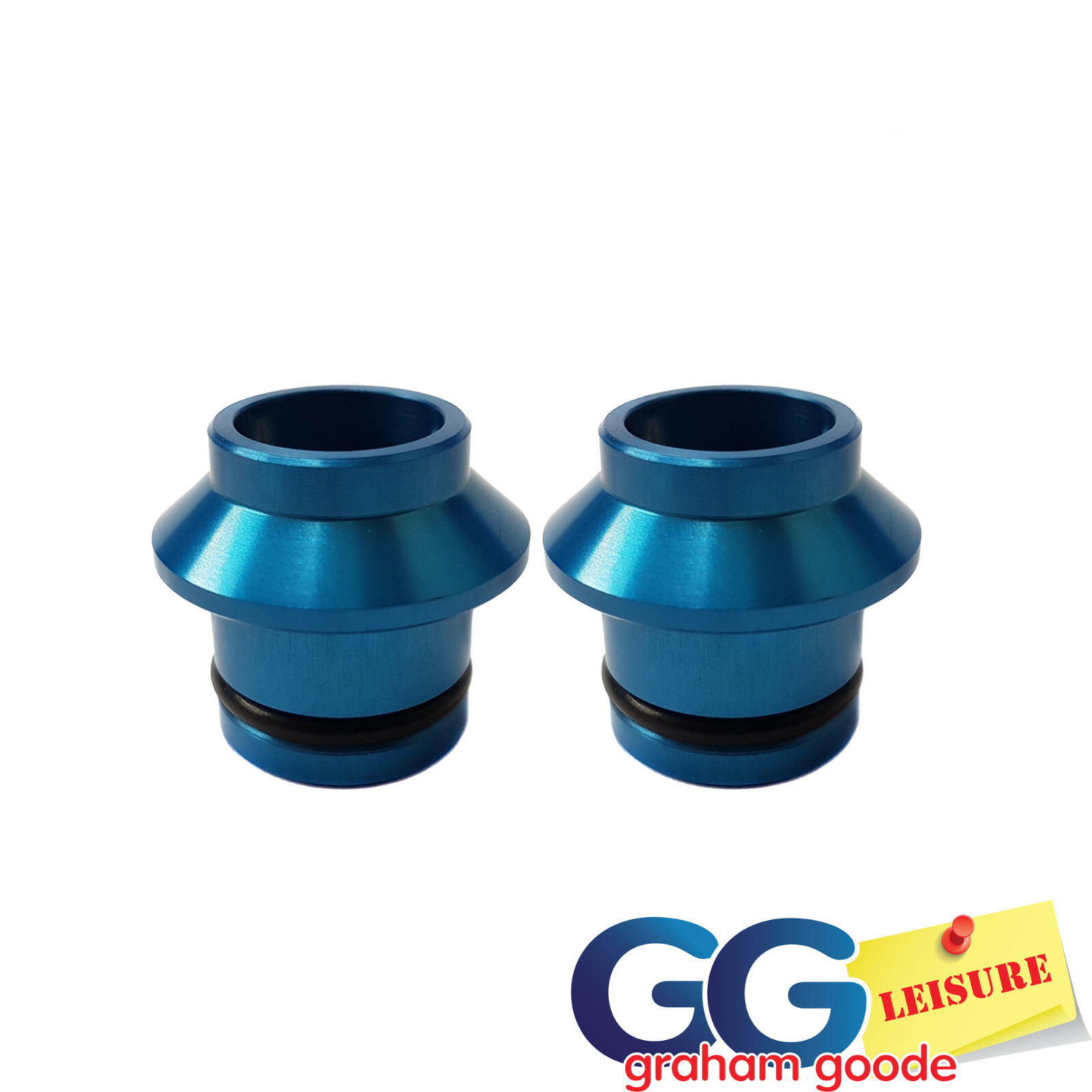 15mm x 100mm Thru-Axel Bungs Plugs | Fits SeaSucker HUSKE Mount