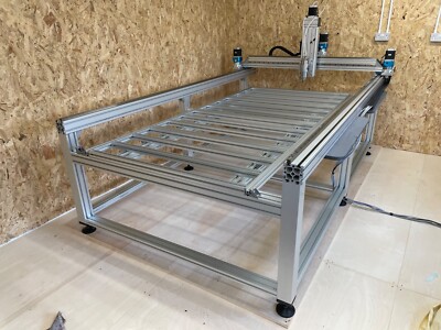 8x4 CNC Router, CNC Milling Machine, Aluminium Extrusion CNC ...