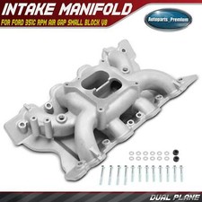 New Engine Intake Manifold For Ford 351c Rpm Air Gap Small Block V8 Dual Plane