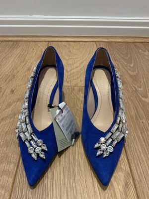 electric blue heels uk