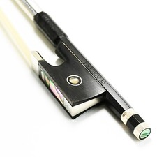 Carbon Fiber Violin Bow Pernambuco Performance 4/4 Advanced Level Natural Hair