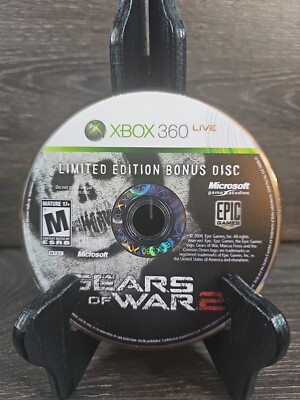 Gears of War 2 Limited Edition Bonus Disc Xbox 360 Video Game Disc