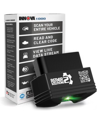 Innova 1000 OBD2 Scanner Bluetooth - Check Engine, ABS, SRS, iPhone And Android