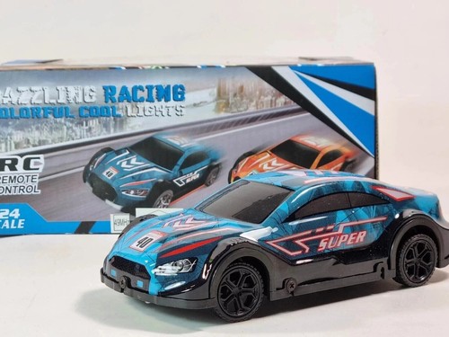 2WD RC Racing Car Toy with LED Lights & Music, Rechargeable USB - Kids Fun - Picture 17 of 23