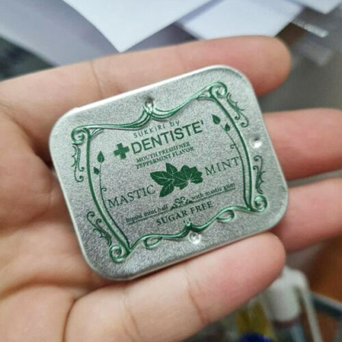 Mundfresser Mastixöl Minze zuckerfrei Sukkiri von Dentiste Love neuwertig 3 Schachteln - Bild 9 von 10