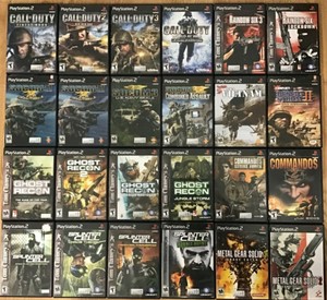 War Shooter Games Playstation 2 Ps2 Tested Ebay