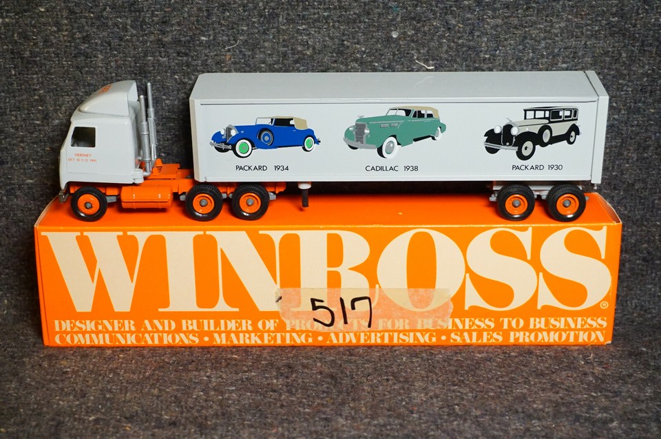 Winross Diecast 1/64 Scale Truck Winross Restorations Cargo 1991 | eBay