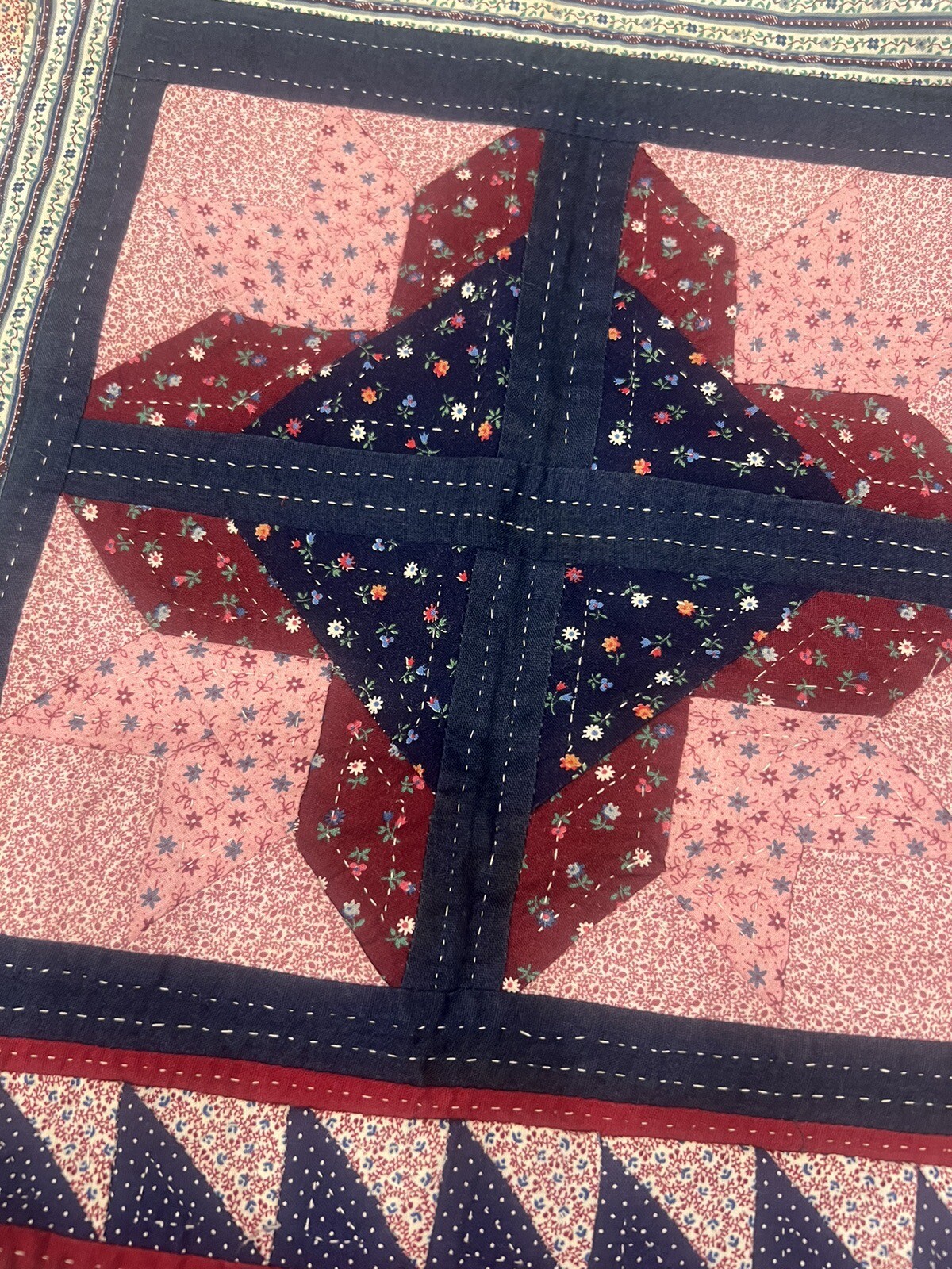 Quilted Patchwork Vintage Prairie Vest - image 4