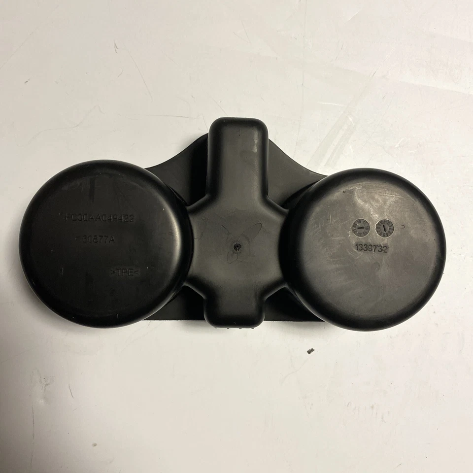 Jeep Compass 2017-2021 asiento trasero izquierdo respaldo reposabrazos doble portavasos OEM Foto 4 de 4