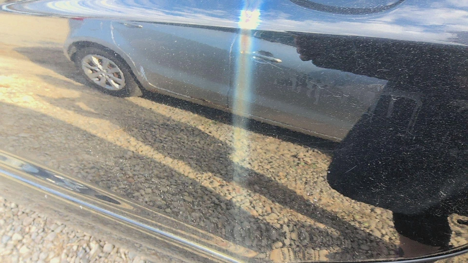 05 TOYOTA HIGHLANDER Rear Door Driverblack=202dingsscratchesrusty Seam Foto 3 de 4